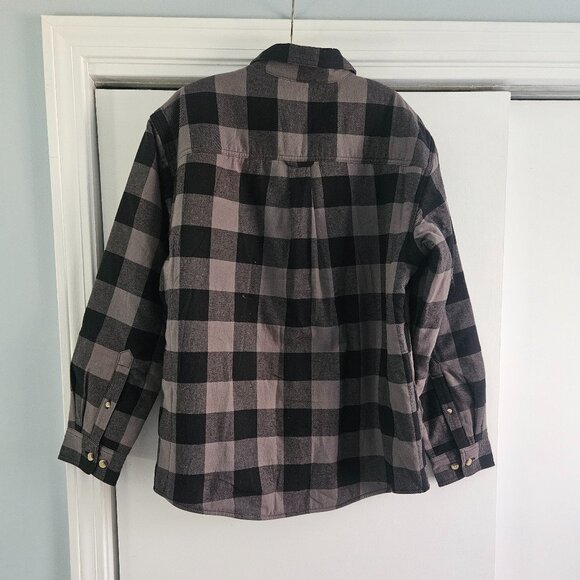 Redhead Sherpa Lined Large Plaid Flannel Shirt NWT - Picture 2 of 6